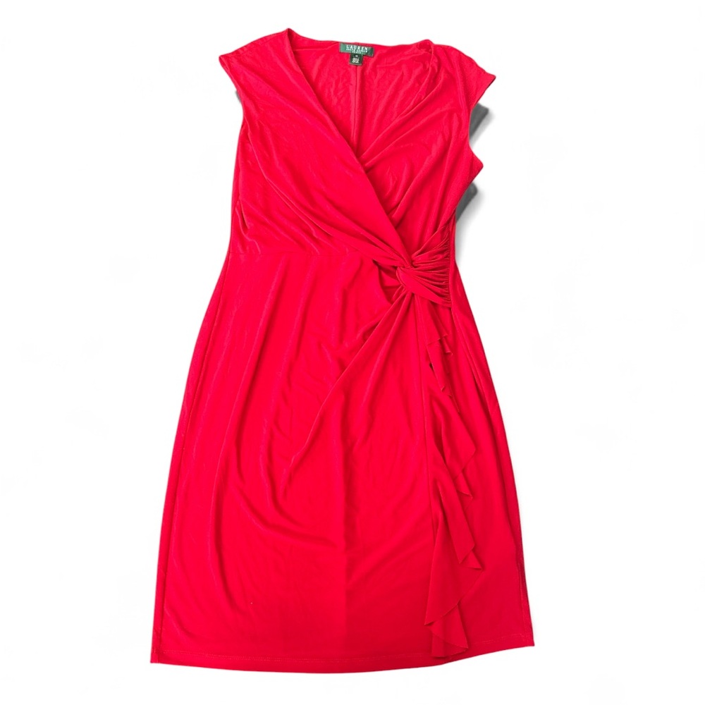 Lauren Ralph Lauren Vibrant Red Dress